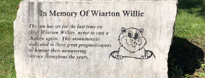 Wiarton Willie Monument is one of Canada.