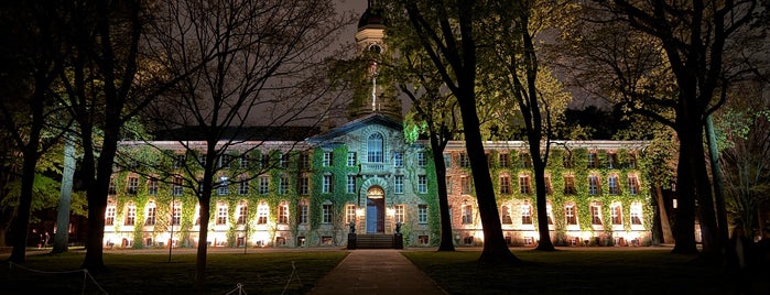 Nassau Hall is one of Princeton.