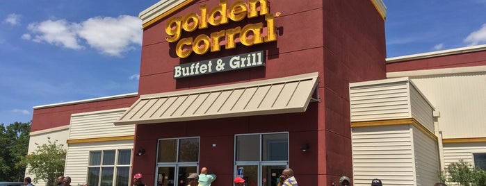 Golden Corral is one of Places.