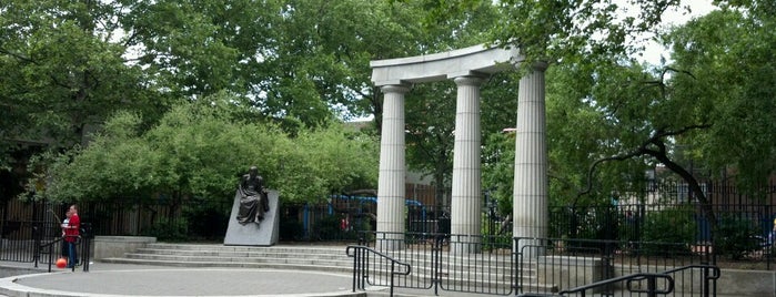 Athens Square Park is one of Meghan's Saved Places.