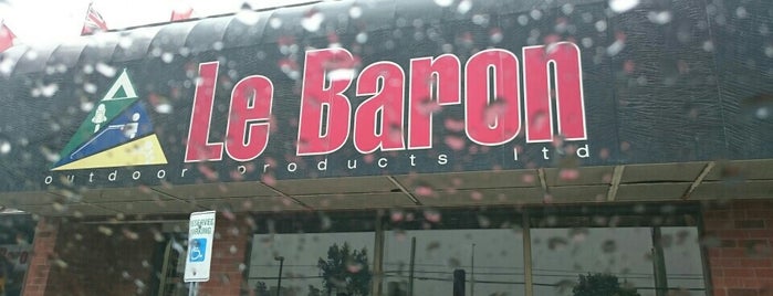 Le Baron is one of TO Sports Stores.