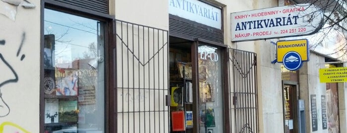 Antikvariát is one of Antikvariáty.