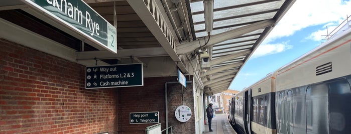 Peckham Rye Railway Station (PMR) is one of London Places To Visit.