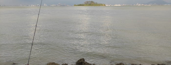 Underneath Penang Bridge is one of Hi.