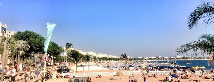 Plage de la Croisette is one of Cannes, France.