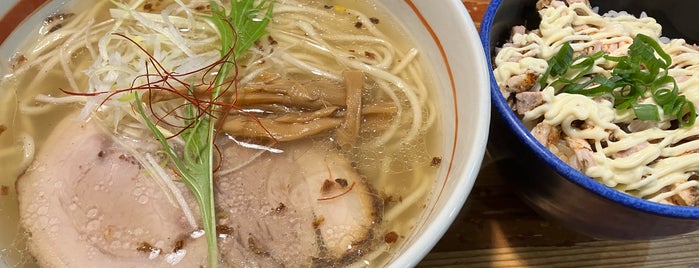 Shio Gensui is one of Ramen in Osaka.