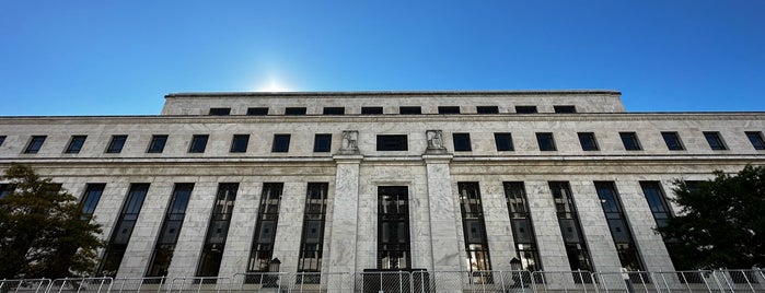 Federal Reserve Board - Eccles Building is one of Massive List of Tourist-y Things in DC.