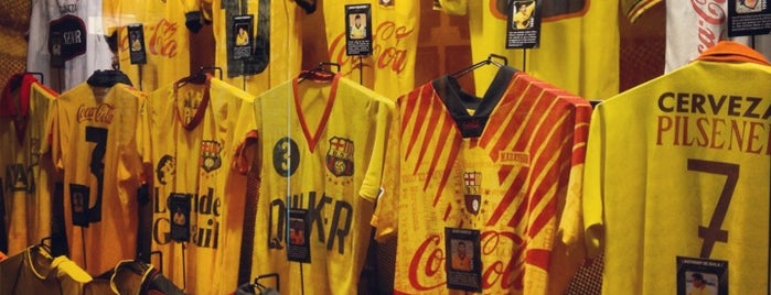 Museo Barcelona Sporting Club is one of Guayaquil's photographic tourism spots.