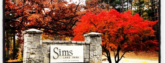 Sims Lake Park is one of Suwanee.