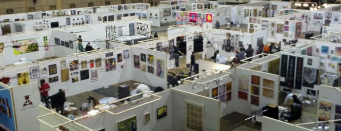 Fountain Art Fair at the 69th Armory is one of galleries.