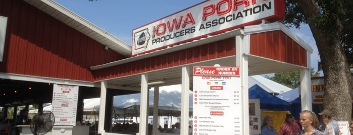 Iowa Pork Tent is one of Nathanさんの保存済みスポット.