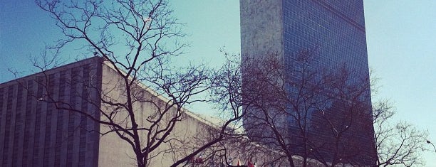 Organisation des Nations unies is one of NYC's Iconic Buildings.