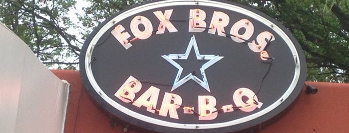 Fox Bros. Bar-B-Q is one of Atlanta.