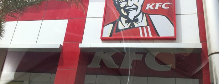 KFC is one of King Fahad Road.