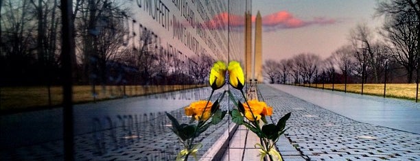 Vietnam Veterans Memorial is one of Washington DC.