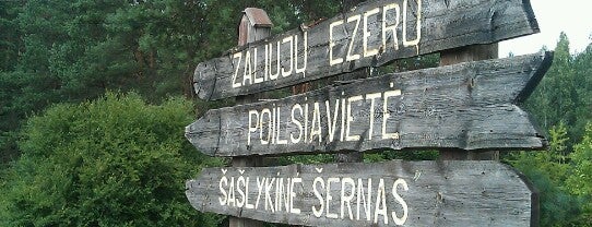 Žalieji ežerai is one of Orte, die Stanisław gefallen.