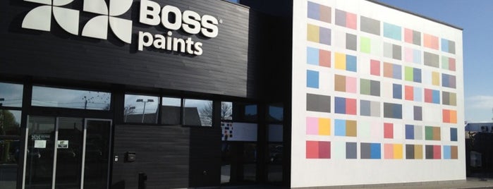 BOSS paints is one of Locais curtidos por Alain.
