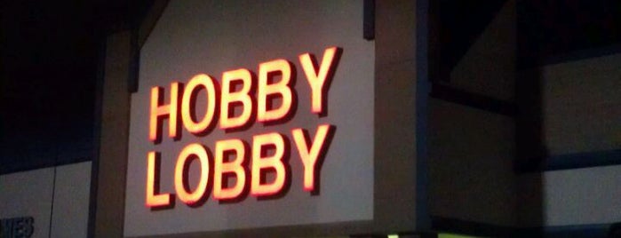 Hobby Lobby is one of Cathy’s Liked Places.