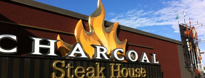 Charcoal Steak House is one of Lugares guardados de Melody.
