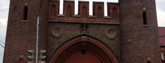 Закхаймские ворота / Sackheim Gate is one of Kaliningrad for tourists.