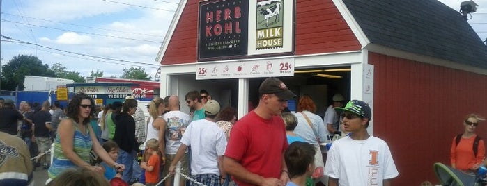 Milwaukee Bucks Milk House is one of Wisconsin State Fair.