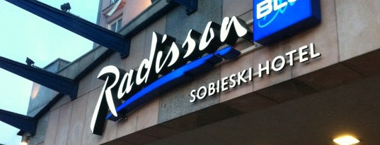 Radisson Blu Sobieski Hotel is one of Tempat yang Disukai zlatko.