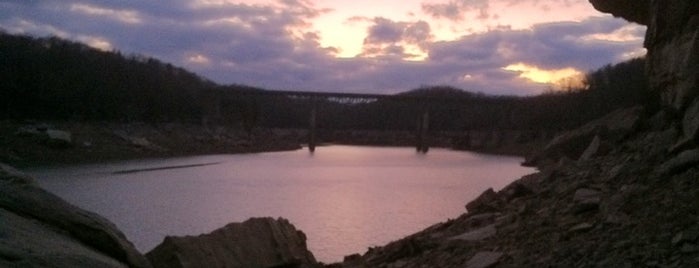 Summersville Dam is one of Trippin'.