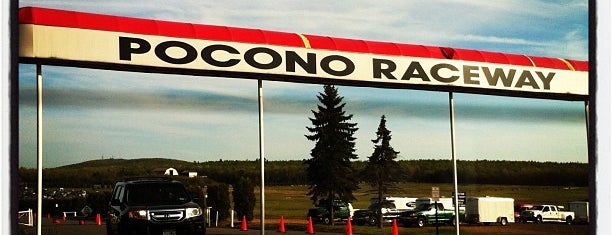 Pocono Raceway is one of Zoom ... zoom!.