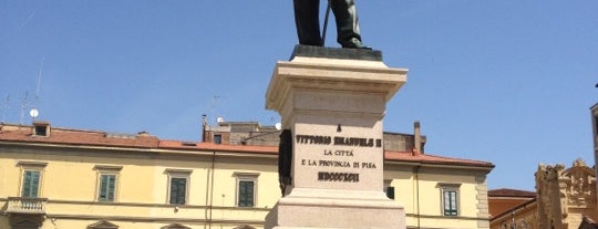 Piazza Vittorio Emanuele II is one of Pisa for me.