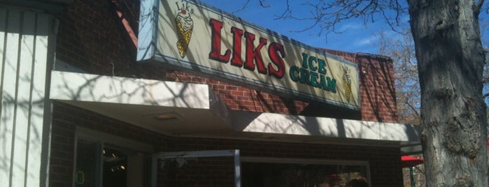 Liks Ice Cream is one of Denver.