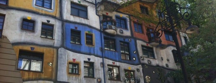 Hundertwasserhaus is one of POI.
