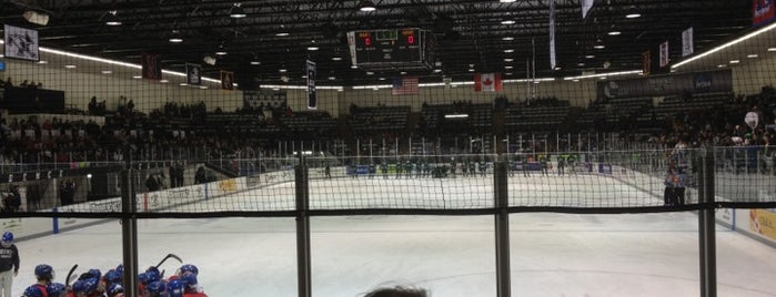 Schneider Arena is one of 2012-13 Merrimack College Hockey Road Trips.