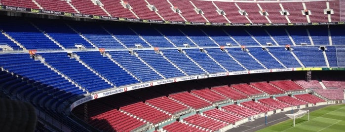 Camp Nou is one of Eurotrip.