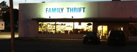 Family Thrift is one of Peninsula Thrift Stores.