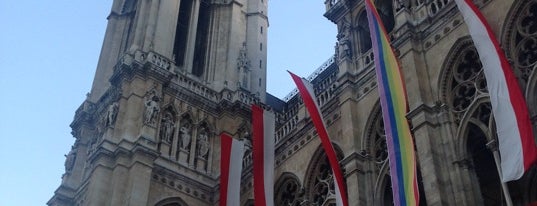 ウィーン市庁舎 is one of StorefrontSticker #4sqCities: Vienna.