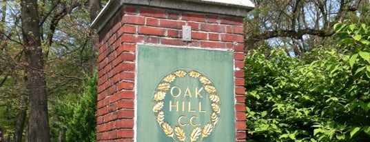 Oak Hill Country Club is one of Tempat yang Disukai Quinton.