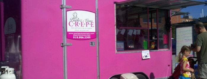 Parlez-Vous Crepes is one of Triangle Food Truck Favorites.