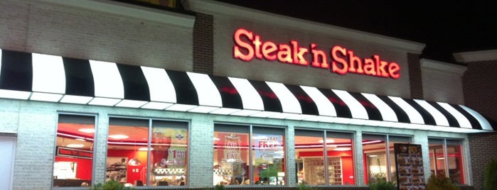 Steak 'n Shake is one of Tempat yang Disukai Brian.