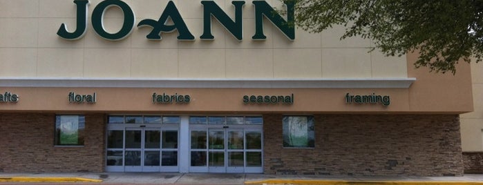 JOANN Fabrics and Crafts is one of Places I have been.