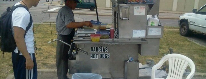 Mr. Garcia's Hot Dog Cart is one of Get out of the Indy restaurant rut..