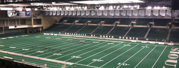Alerus Center is one of NCAA Division I FCS Football Stadiums.