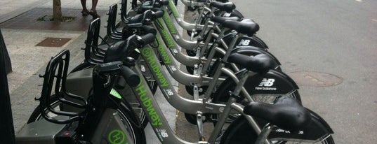 New Balance Hubway is one of Hubway Stations.
