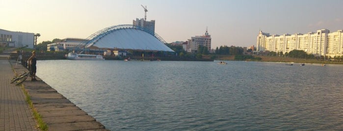 Прокат велосипедов, катамаранов и лодок is one of Posti che sono piaciuti a Dmitriy.