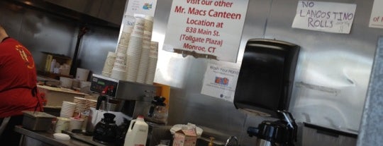 Mr. Mac's Canteen is one of Orte, die Lindsaye gefallen.