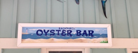 Back Porch Oyster Bar is one of Good Restaurants.