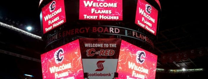 Scotiabank Saddledome is one of JYM Hockey Arenas.