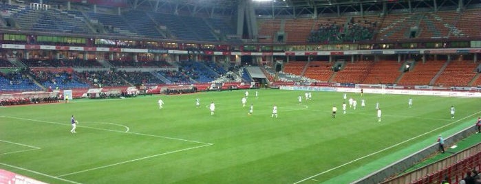 RZD Arena is one of Стадионы.