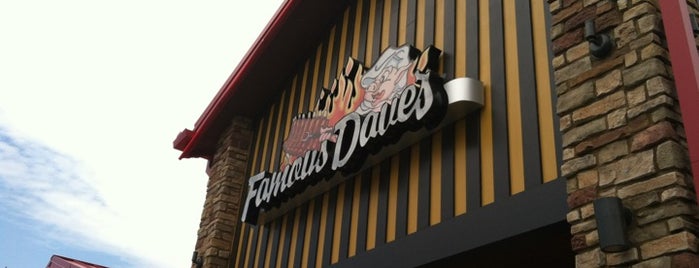 Famous Dave's is one of 20 favorite restaurants.