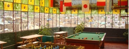 The Point Hostel is one of Peru Backpacker.
