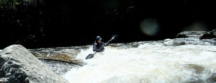 Lower Gorge of Lehigh River is one of Whitewater Kayaking, Great Outdoors and Outfitters.